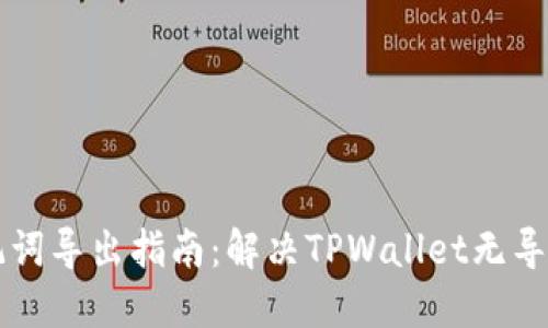 TPWallet助记词导出指南:解决TPWallet无导出助记词问题