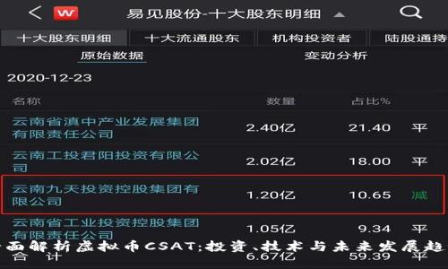 全面解析虚拟币CSAT:投资、技术与未来发展趋势