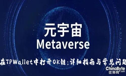 如何在TPWallet中打开OK链:详细指南与常见问题解答
